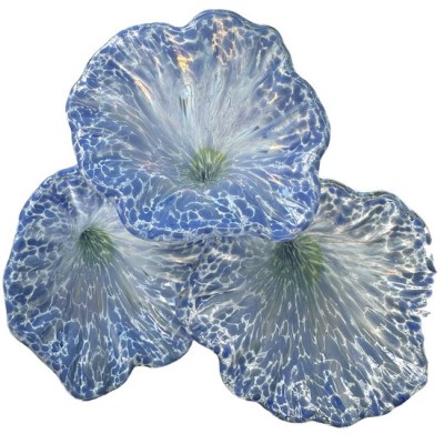 Pale Lavender Glass Flower1